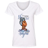 Ladies' V-Neck T-Shirt