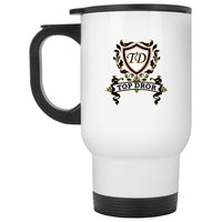 TD White Travel Mug