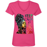 Ladies' V-Neck T-Shirt