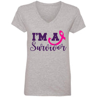 Ladies' V-Neck T-Shirt