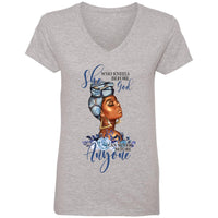 Ladies' V-Neck T-Shirt