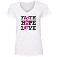 Ladies' V-Neck T-Shirt